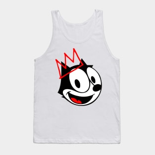 The Cat With Crown Tank Top